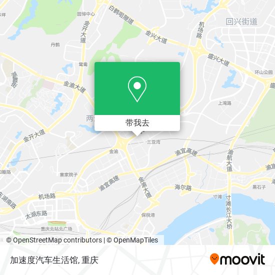 加速度汽车生活馆地图