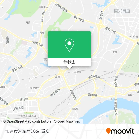 加速度汽车生活馆地图