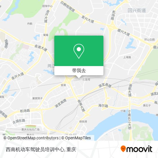 西南机动车驾驶员培训中心地图