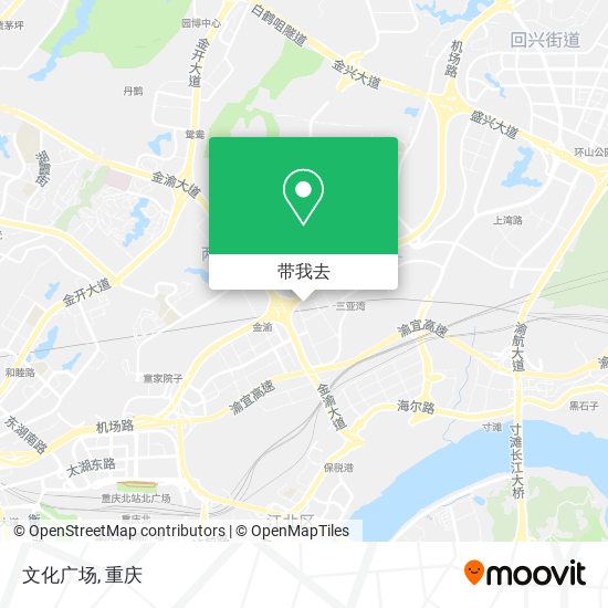 文化广场地图