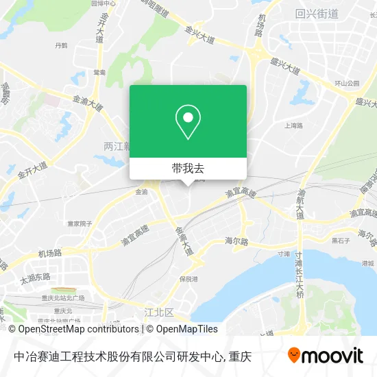 中冶赛迪工程技术股份有限公司研发中心地图