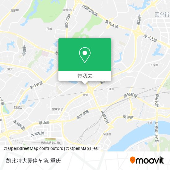 凯比特大厦停车场地图