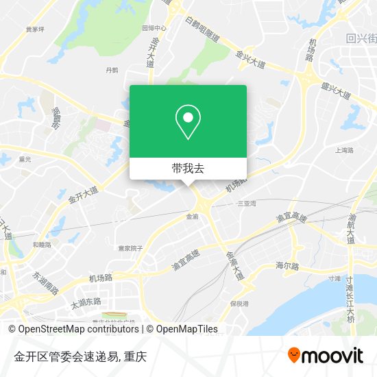 金开区管委会速递易地图