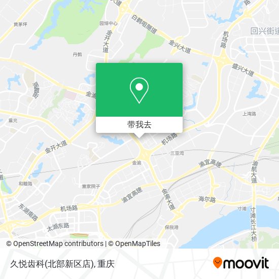 久悦齿科(北部新区店)地图