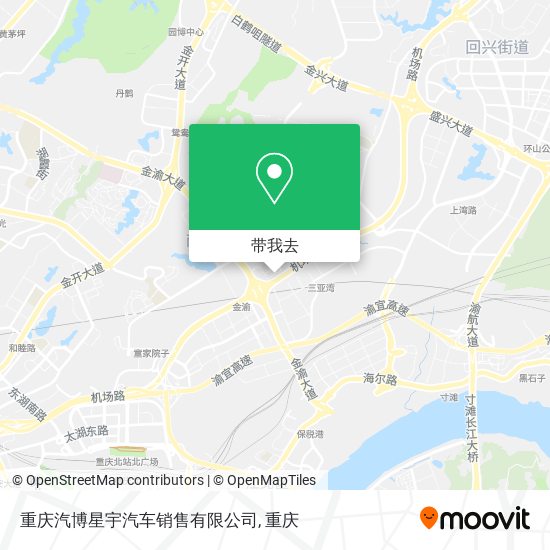 重庆汽博星宇汽车销售有限公司地图