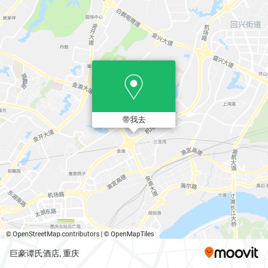 巨豪谭氏酒店地图