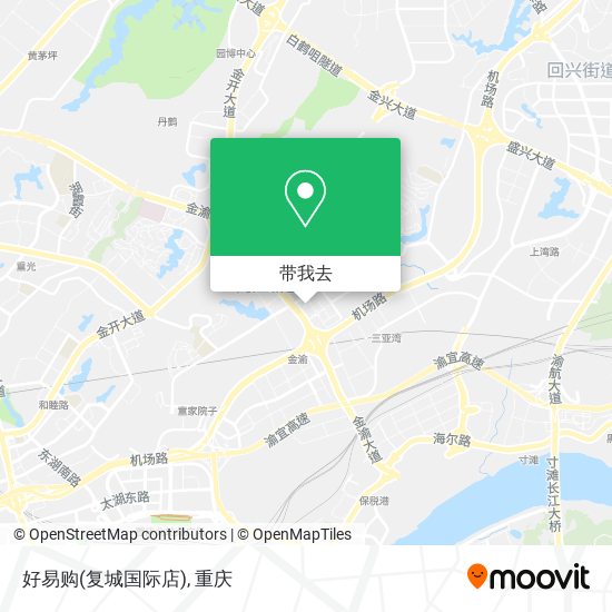 好易购(复城国际店)地图