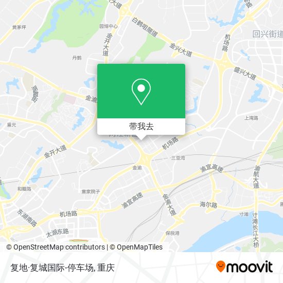 复地·复城国际-停车场地图