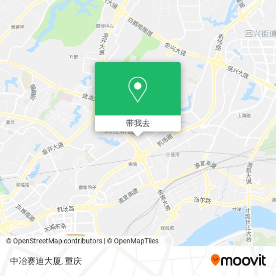 中冶赛迪大厦地图