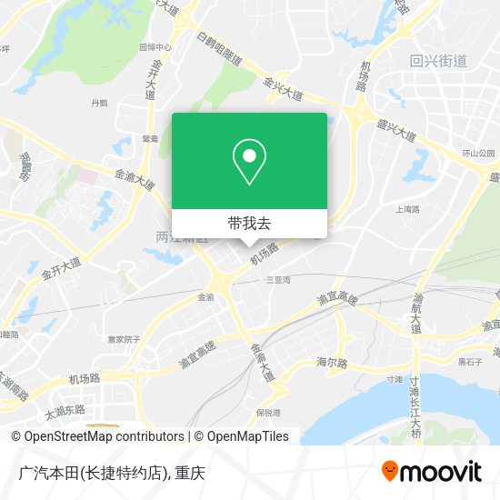 广汽本田(长捷特约店)地图