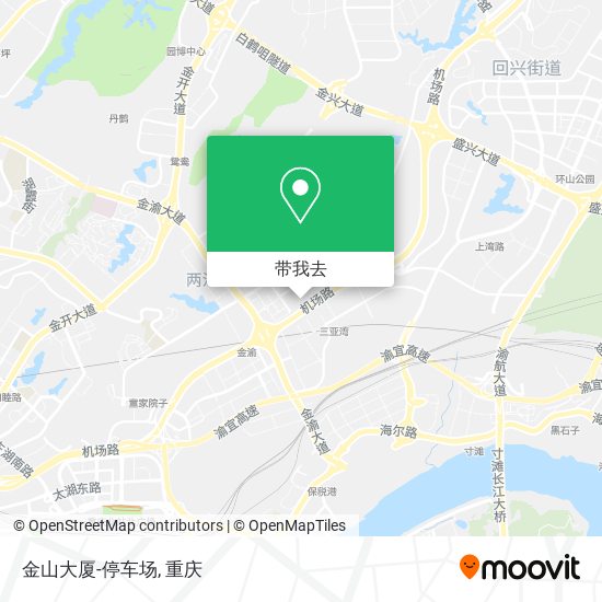 金山大厦-停车场地图