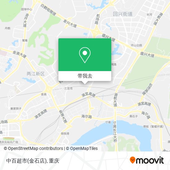 中百超市(金石店)地图