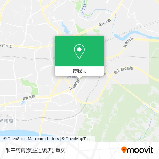 和平药房(复盛连锁店)地图