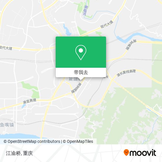 江渝桥地图