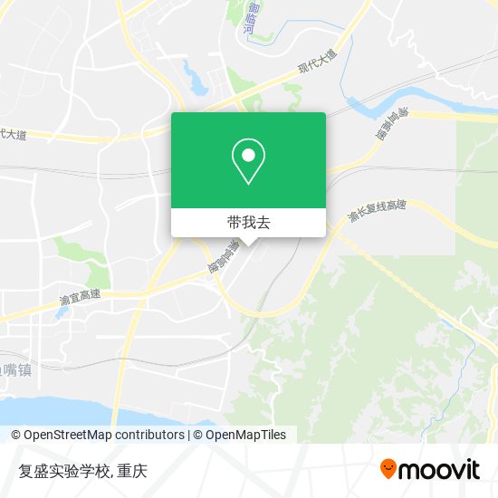复盛实验学校地图