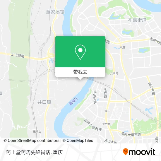 药上堂药房先锋街店地图