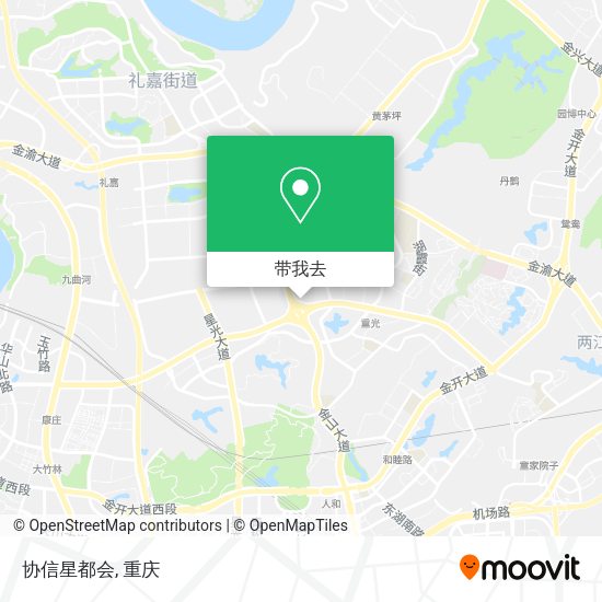 协信星都会地图