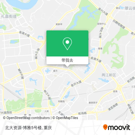 北大资源-博雅5号楼地图