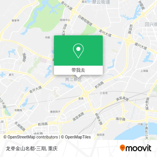 龙脊金山名都-三期地图