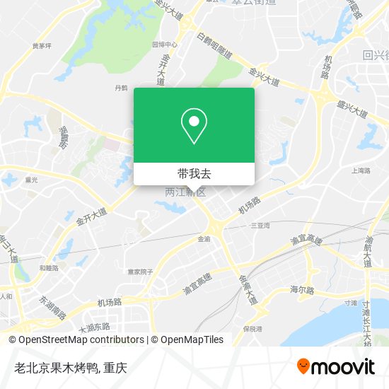 老北京果木烤鸭地图