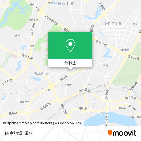 陈家祠堂地图