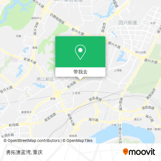 勇拓澳蓝湾地图