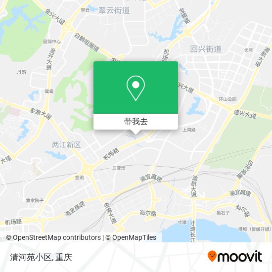 清河苑小区地图