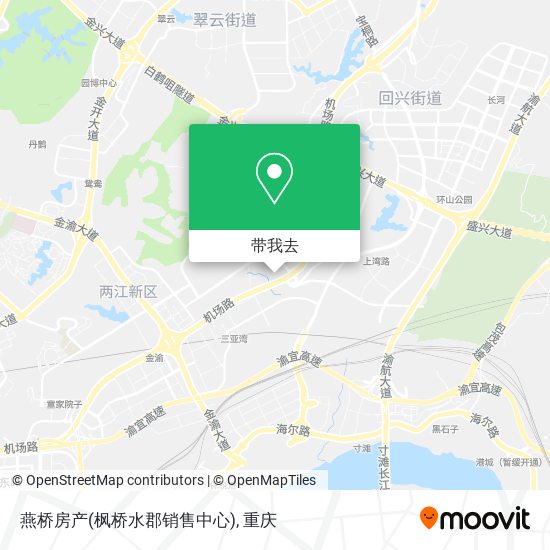 燕桥房产(枫桥水郡销售中心)地图