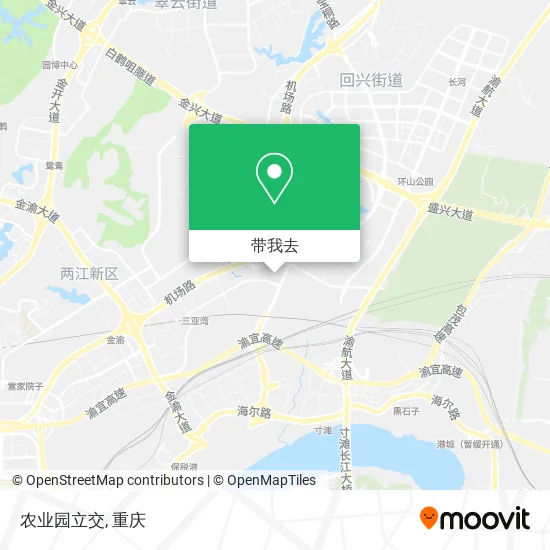农业园立交地图