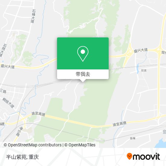 半山紫苑地图