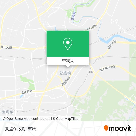 复盛镇政府地图