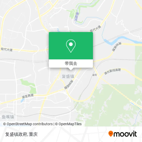 复盛镇政府地图