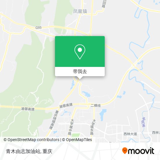 青木由志加油站地图