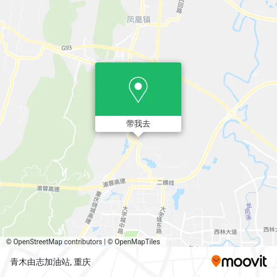 青木由志加油站地图