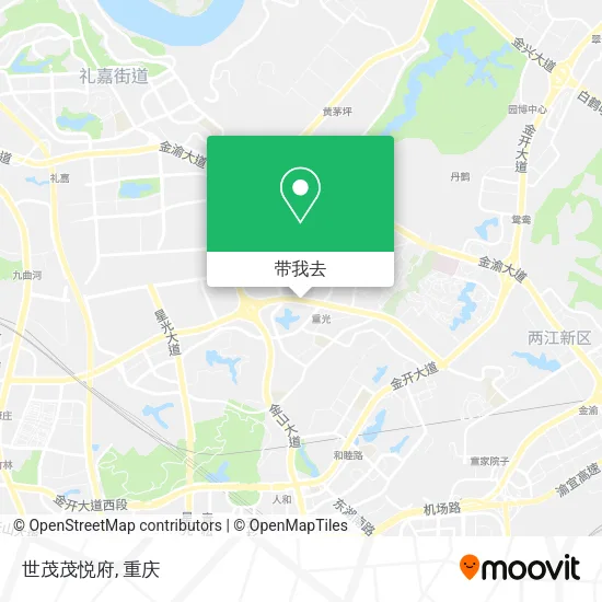 世茂茂悦府地图