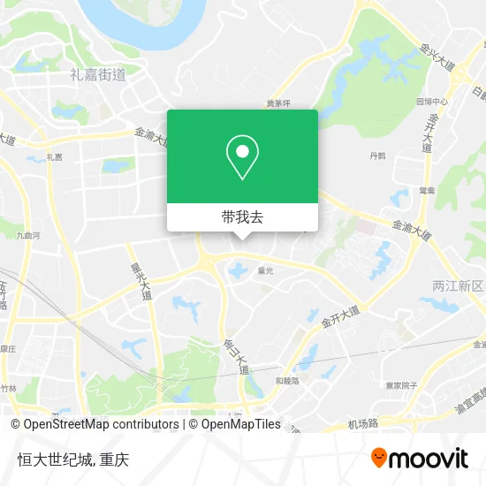 恒大世纪城地图