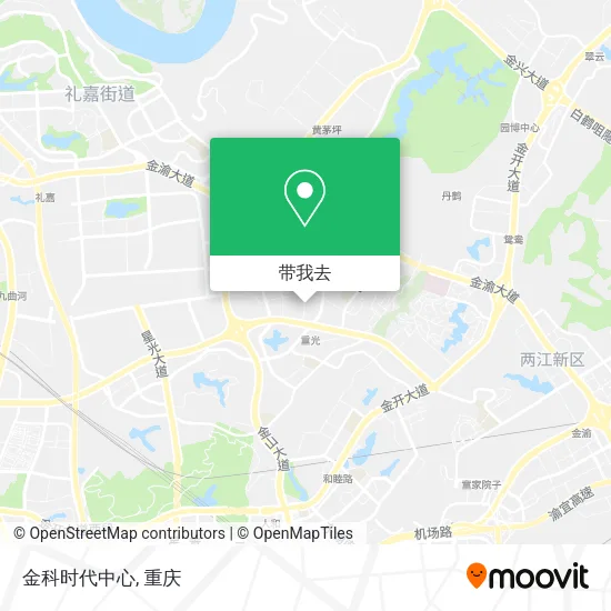 金科时代中心地图