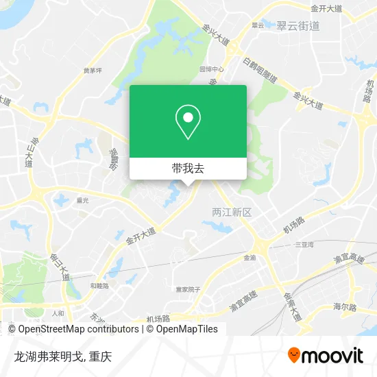 龙湖弗莱明戈地图