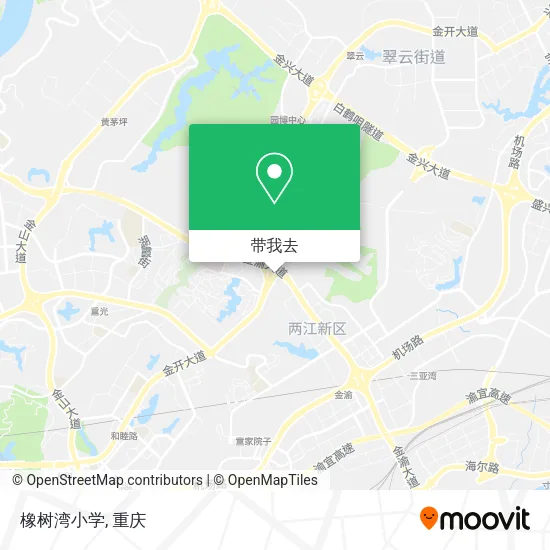 橡树湾小学地图