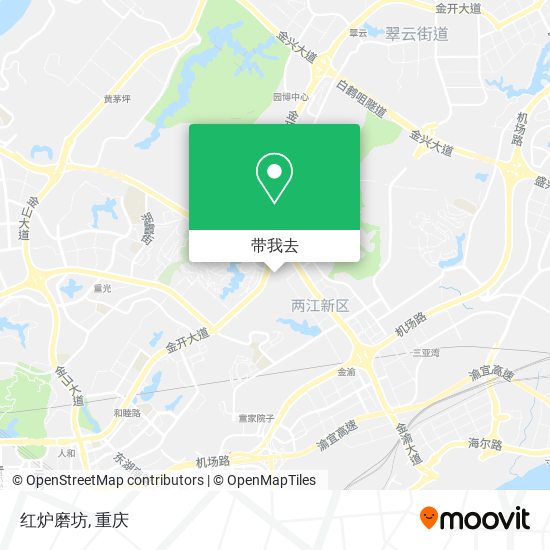 红炉磨坊地图