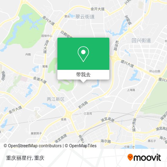 重庆丽星行地图