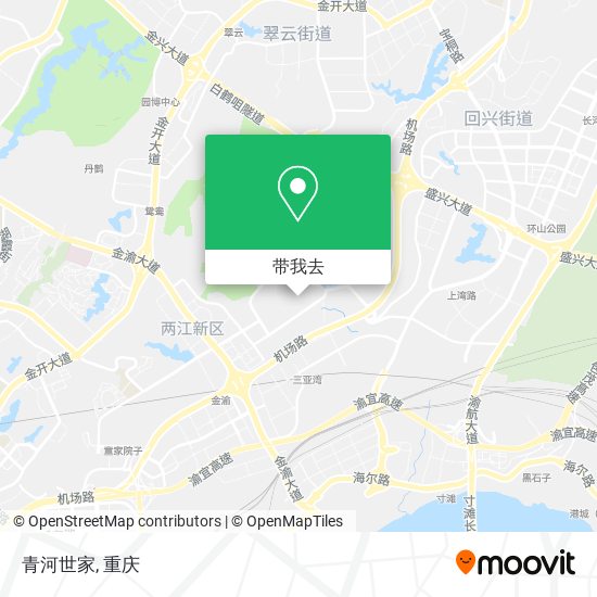 青河世家地图