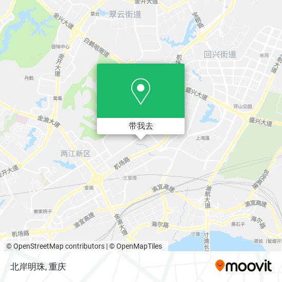 北岸明珠地图