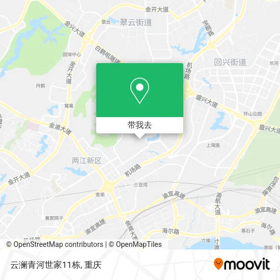 云澜青河世家11栋地图