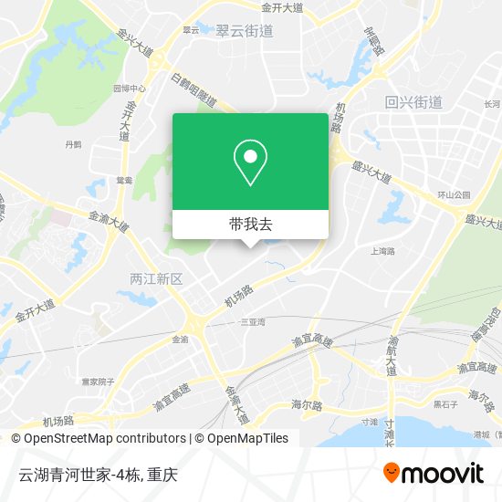 云湖青河世家-4栋地图