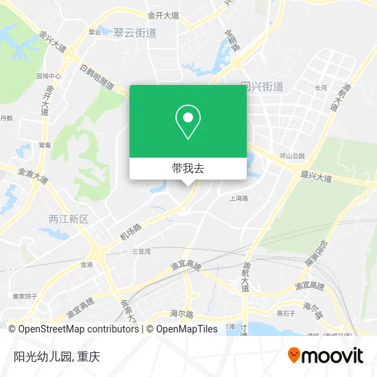 阳光幼儿园地图