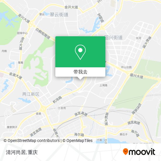 清河尚居地图
