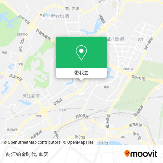 两江铂金时代地图