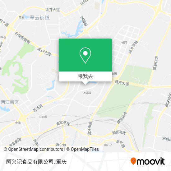 阿兴记食品有限公司地图