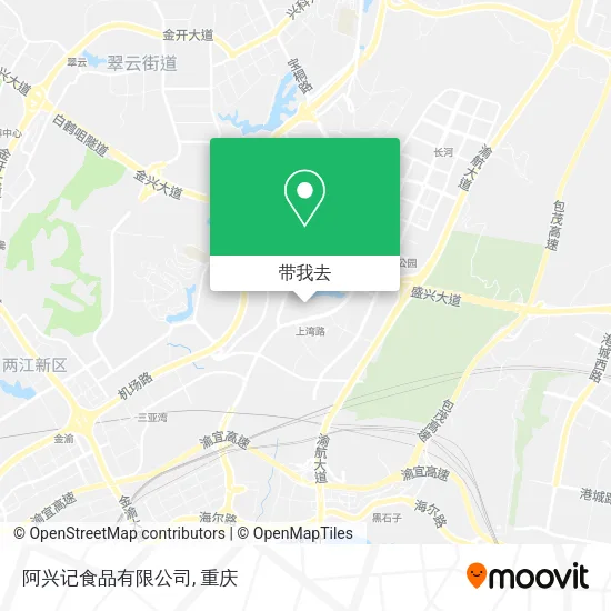 阿兴记食品有限公司地图
